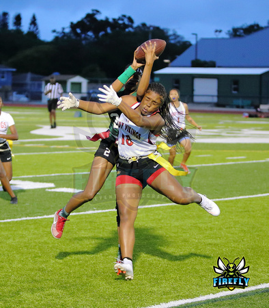 St. Pete Green Devils vs Northeast Lady Vikings Flag Football 2023 by Firefly Event Photography (18)
