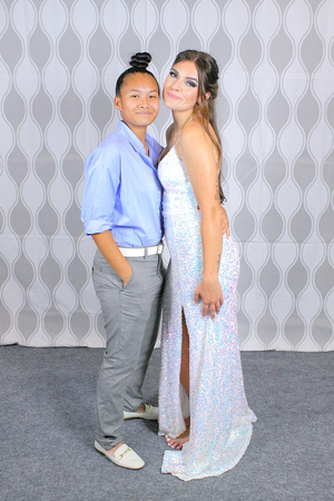 Grey and White Backdrop Northeast High Prom 2023 by Firefly Event Photography (696)