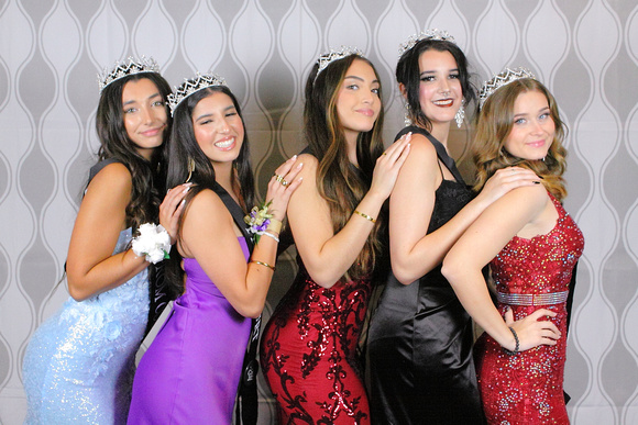 Grey and White Backdrop Northeast High Prom 2023 by Firefly Event Photography (601)