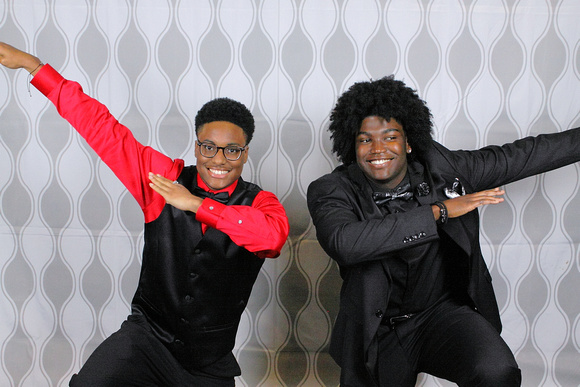 Grey and White Backdrop Northeast High Prom 2023 by Firefly Event Photography (357)