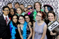 Sickles High Homecoming Dance 2016 Black and White Backdrop