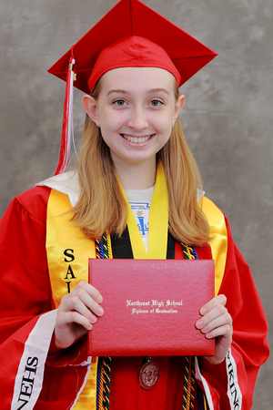 Northeast High Graduation 2024 Diploma Cover by Firefly Event Photography (2)
