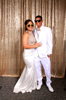 Northeast High School Prom 2017 Gold Backdrop by Firefly Event Photography (1)